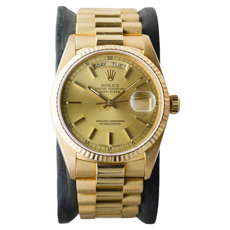 rolex rückseite 18 k|Rolex 18kt gold.